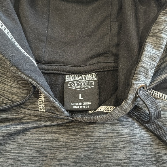 Signature Concepts Minnesota Saints Baseball Embroidered Hooded Sweatshirt Large - Picture 8 of 10